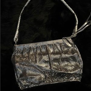 Whiting and Davis silver mesh purse